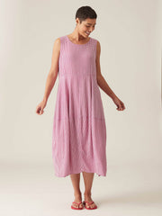 CUT LOOSE - Crinkle Check Seamed Bubble Dress - 6120317