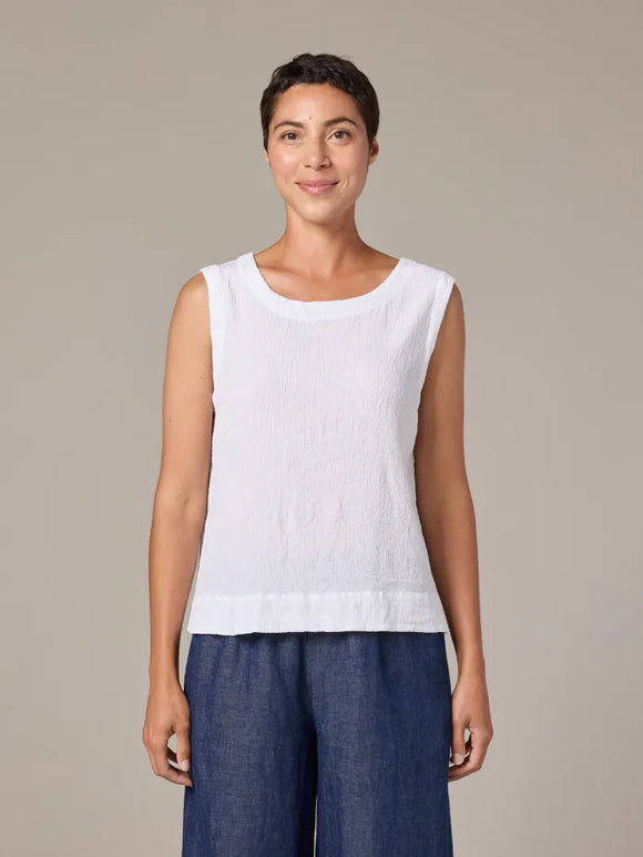 CUT LOOSE Crinkle Check Shell w/ Wide Facing - 6125331