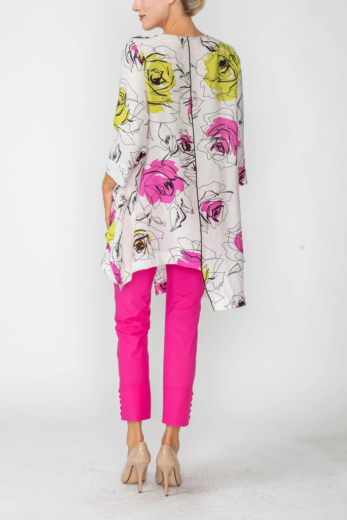 IC COLLECTION Top- 6125T- HOT PINK