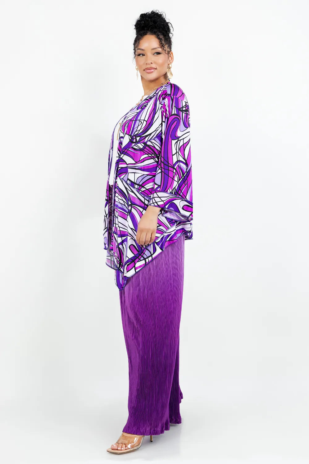 Sterling Style Short Butterfly Jacket - 6128SBJ Orchid