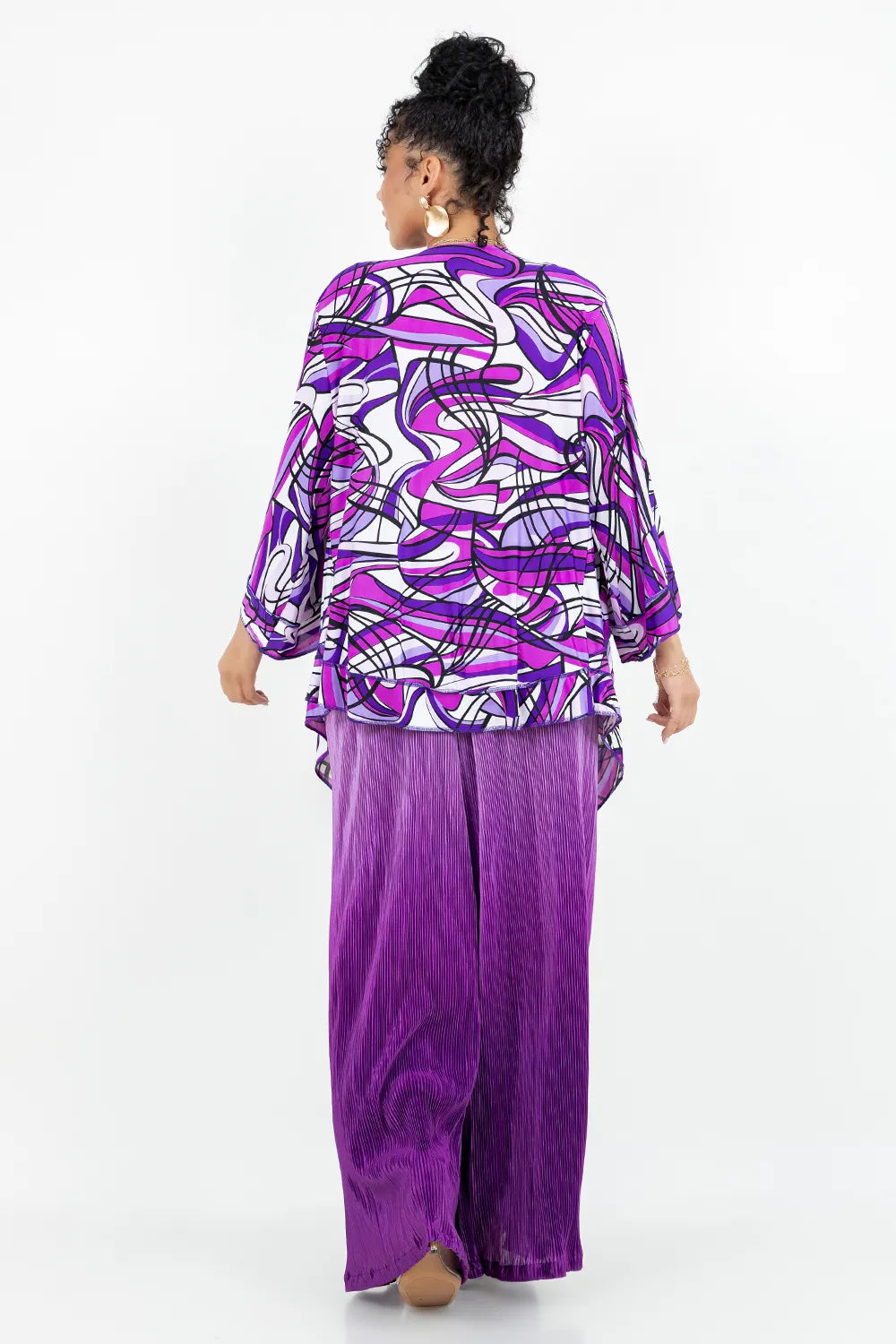 Sterling Style Short Butterfly Jacket - 6128SBJ Orchid