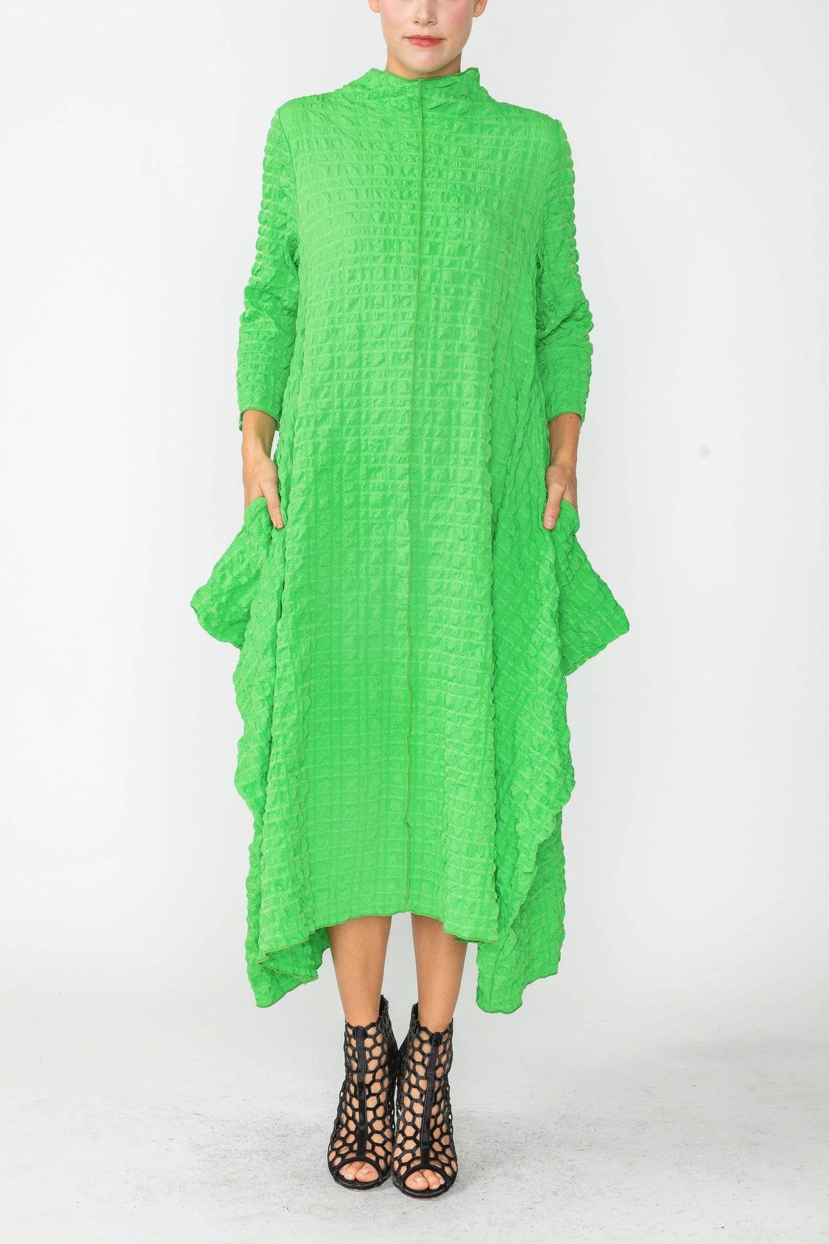 IC COLLECTION Dress - 6135D - GREEN