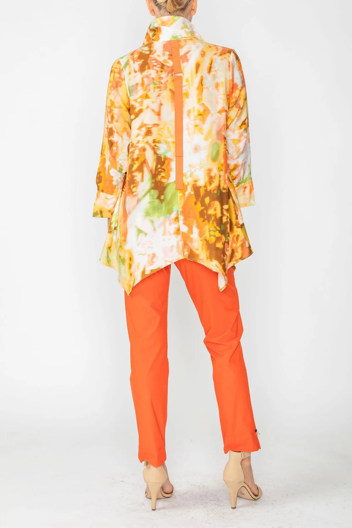 IC COLLECTION Top- 6139T- ORANGE