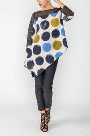 IC COLLECTION Top- 6142T- BLUE