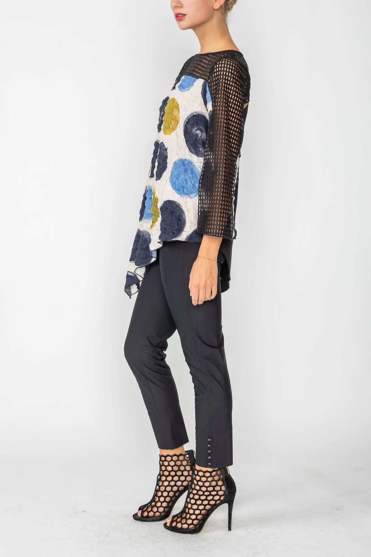 IC COLLECTION Top- 6142T- BLUE