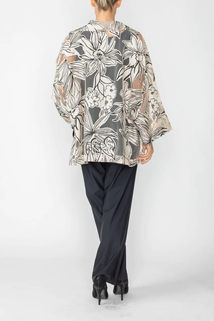 IC COLLECTION Jacket- 6154J- CREAM