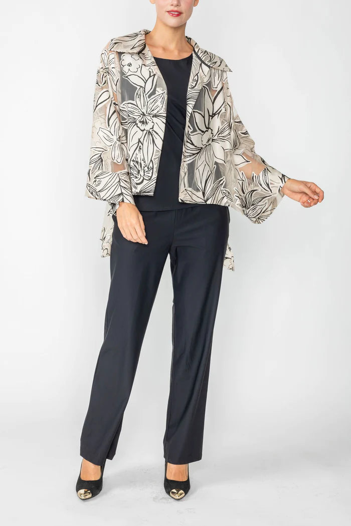 IC COLLECTION Jacket- 6154J- CREAM