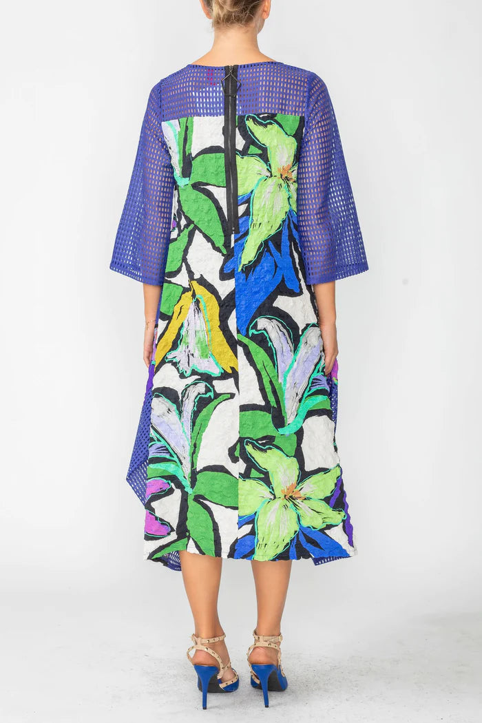 IC COLLECTION Dress- 6157D- MULTI