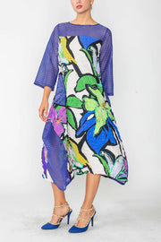 IC COLLECTION Dress- 6157D- MULTI