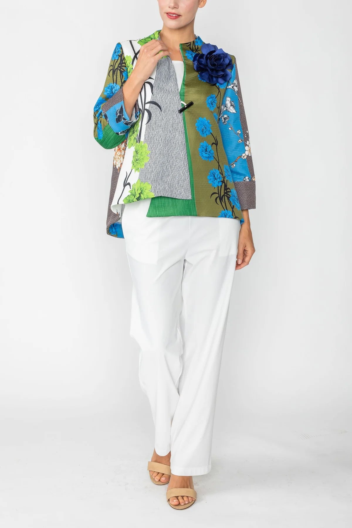 IC COLLECTION Jacket- 6160J- GREEN