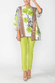 IC COLLECTION Top- 6163T- GREEN