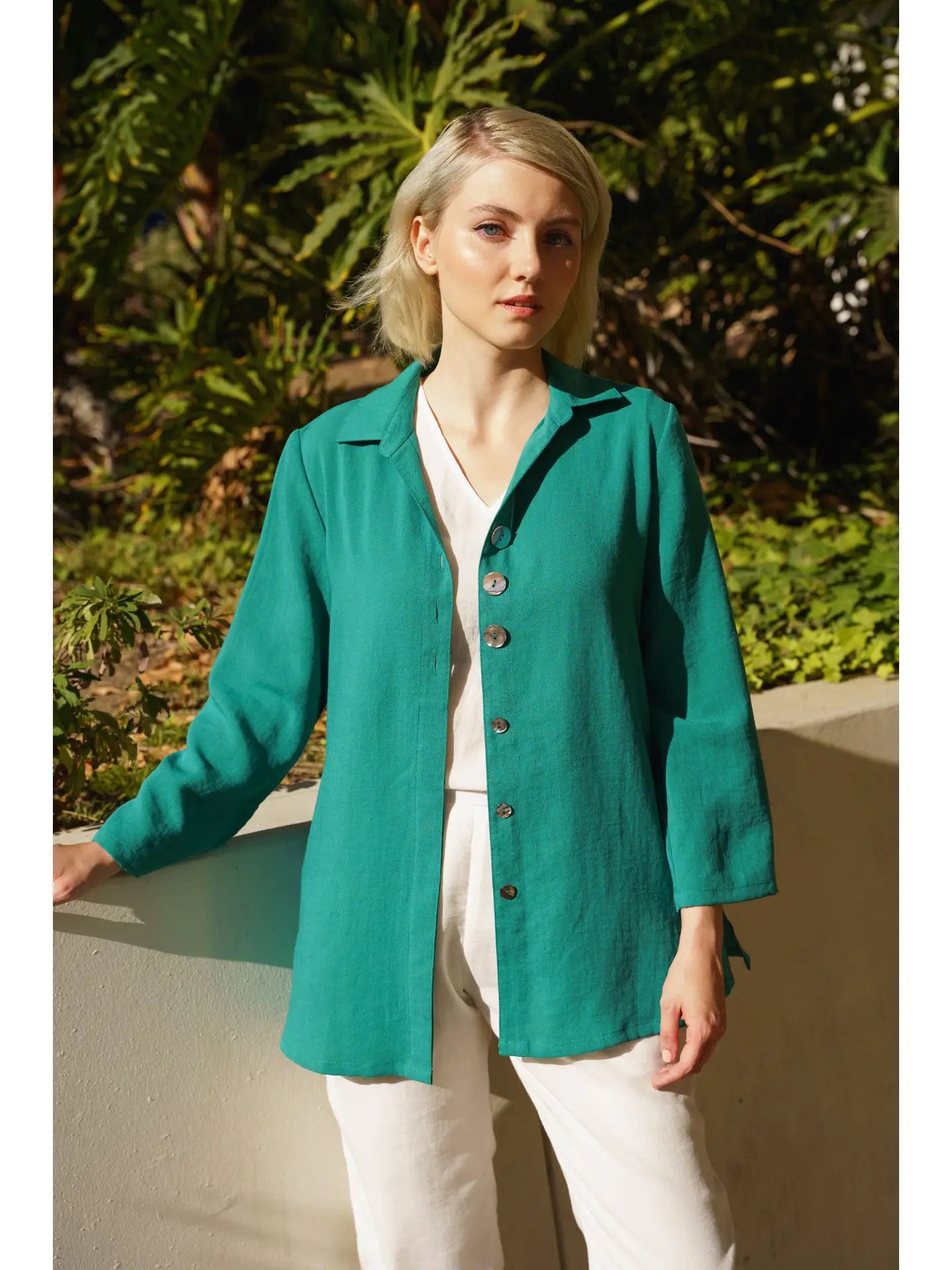Fridaze AA366 - Julianne Linen Blouse