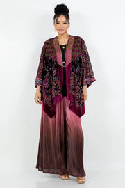 Sterling Style Short Butterfly Jacket - 6167SBJ Wine