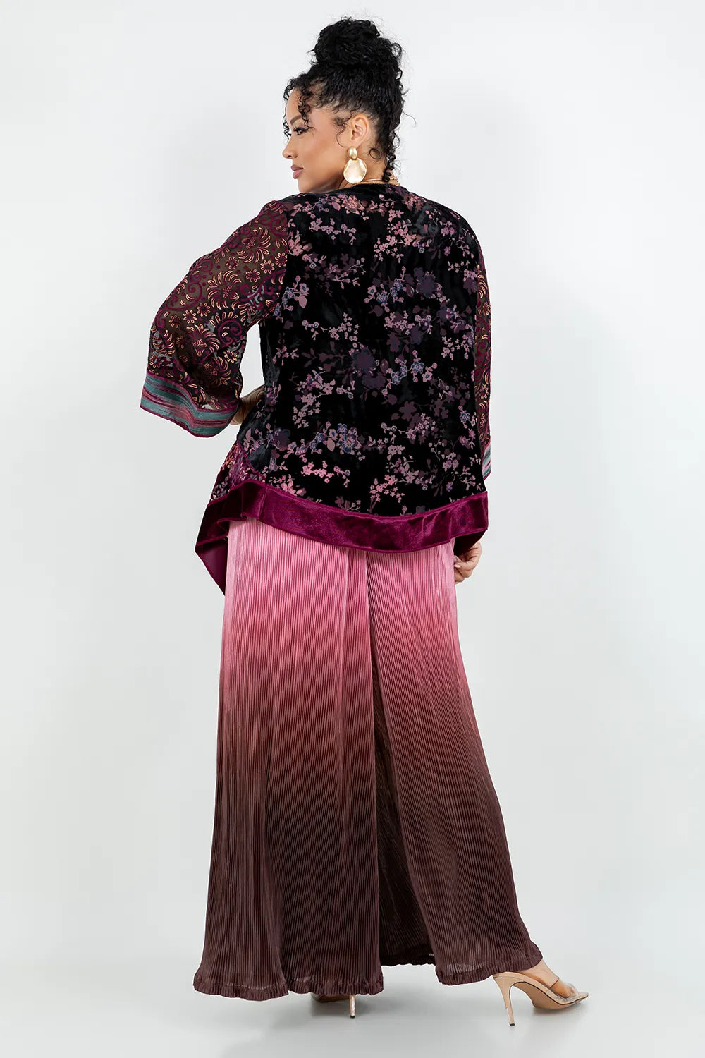 Sterling Style Short Butterfly Jacket - 6167SBJ Wine