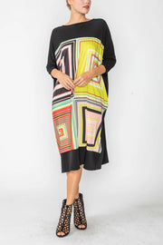 IC COLLECTION Dress - 6174D - MULTI