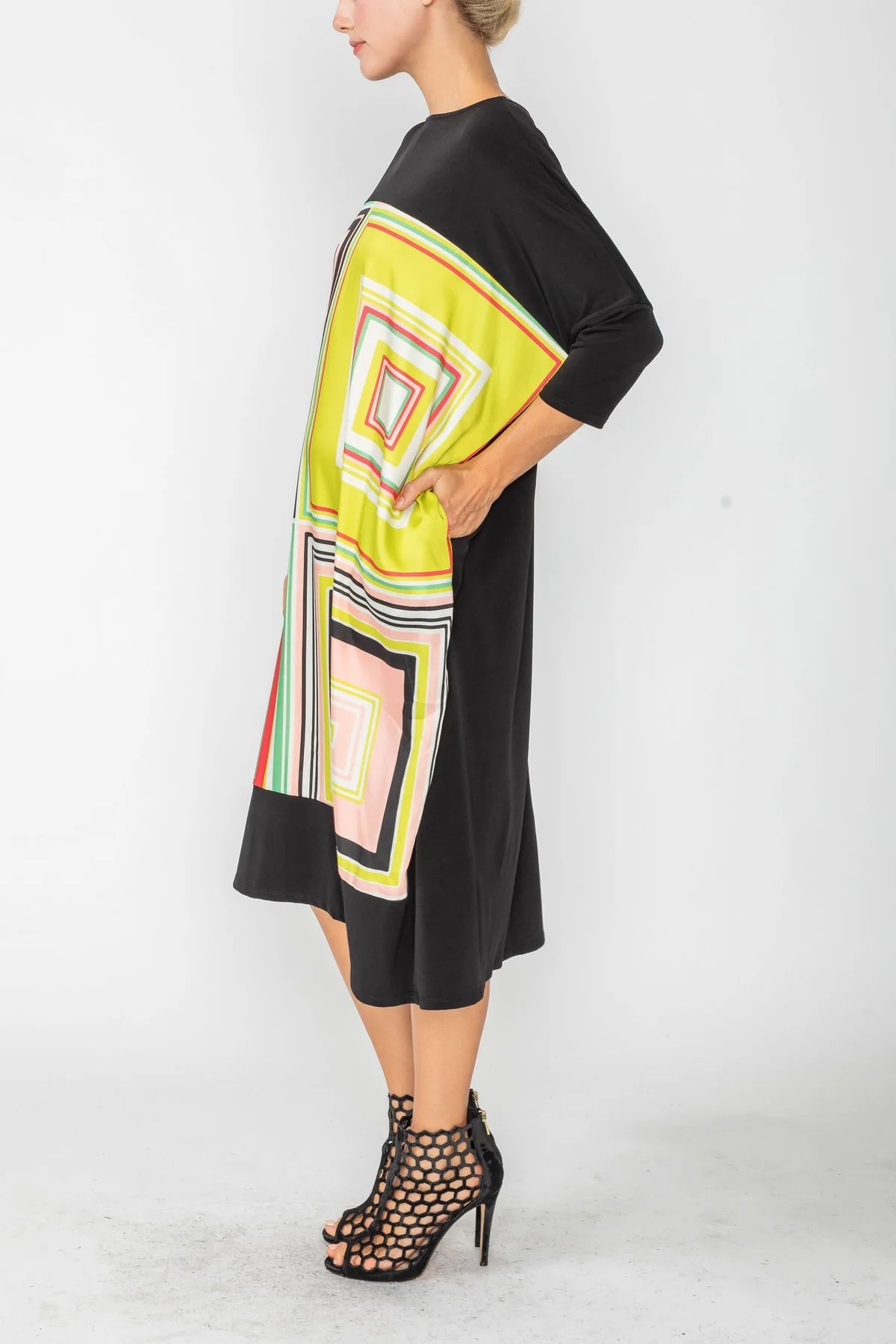 IC COLLECTION Dress - 6174D - MULTI