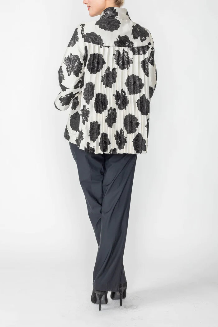 IC COLLECTION Jacket- 6176J- BLACK
