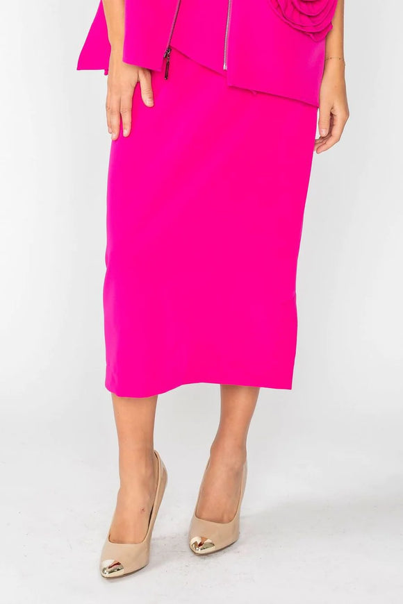 IC COLLECTION Skirt- 6188S- HOT PINK