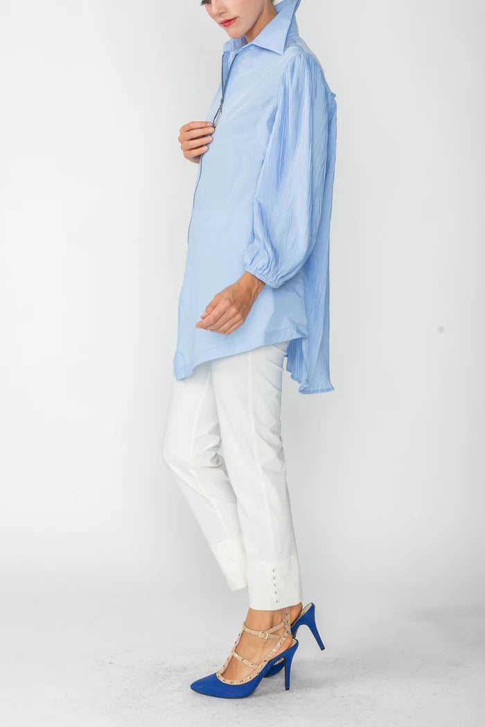 IC COLLECTION Blouse- 6190B- BLUE