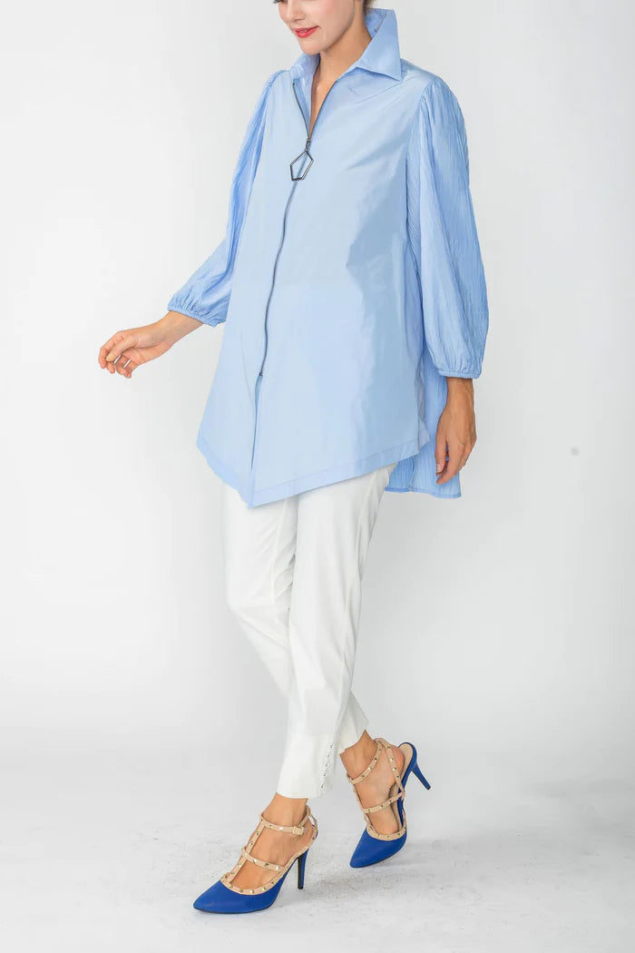 IC COLLECTION Blouse- 6190B- BLUE