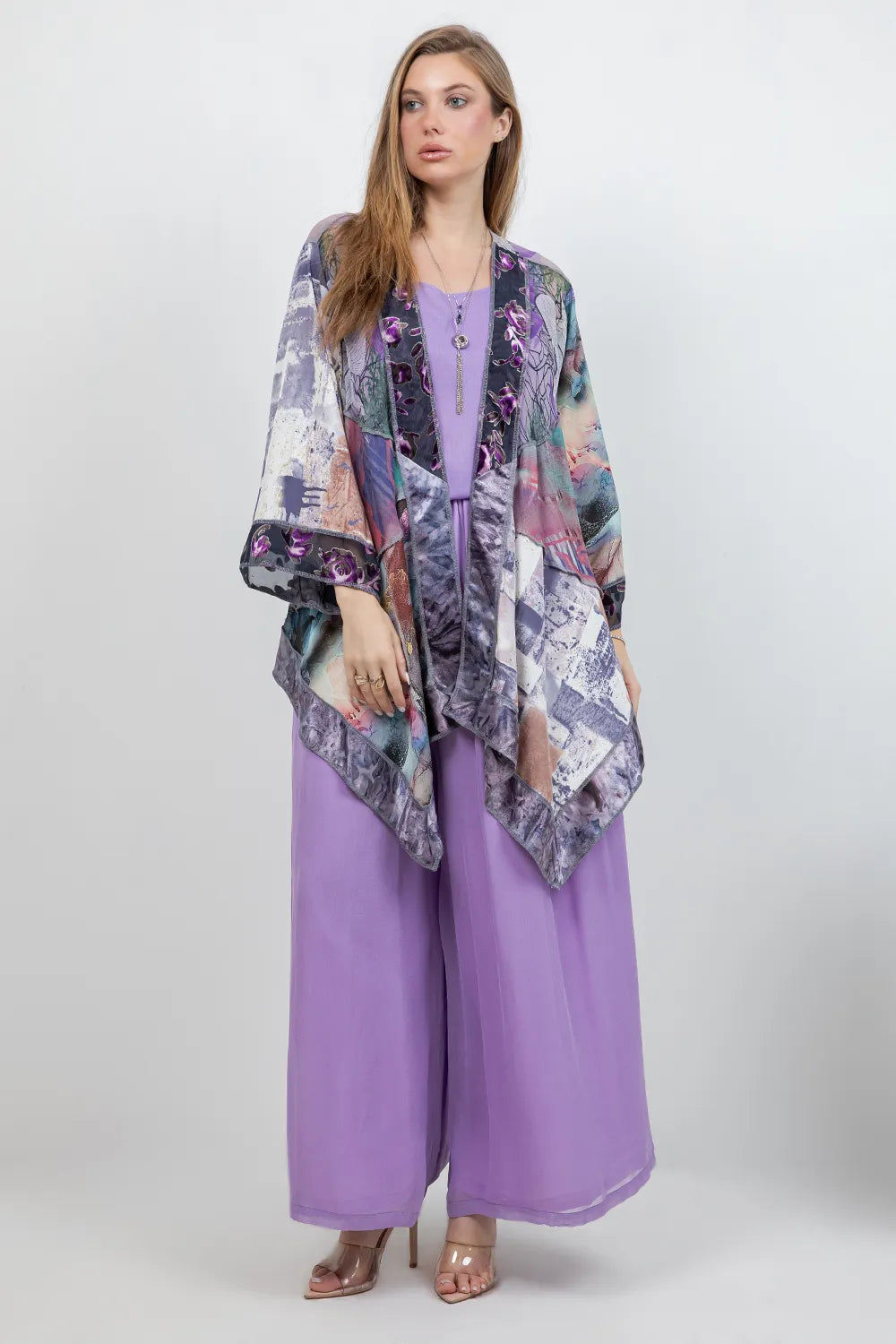 Sterling Style Short Butterfly Jacket - 6198SBJ Orchid