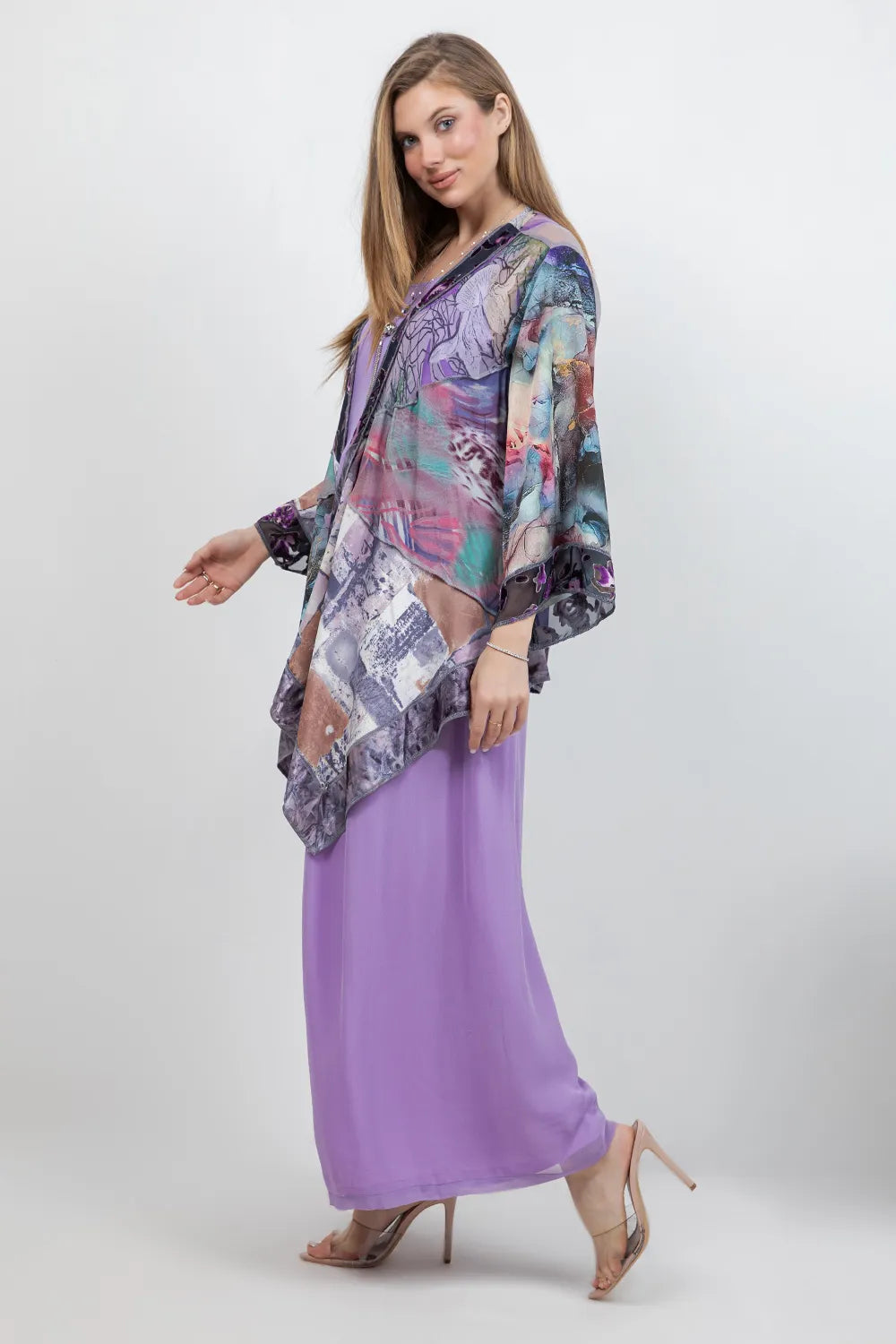 Sterling Style Short Butterfly Jacket - 6198SBJ Orchid