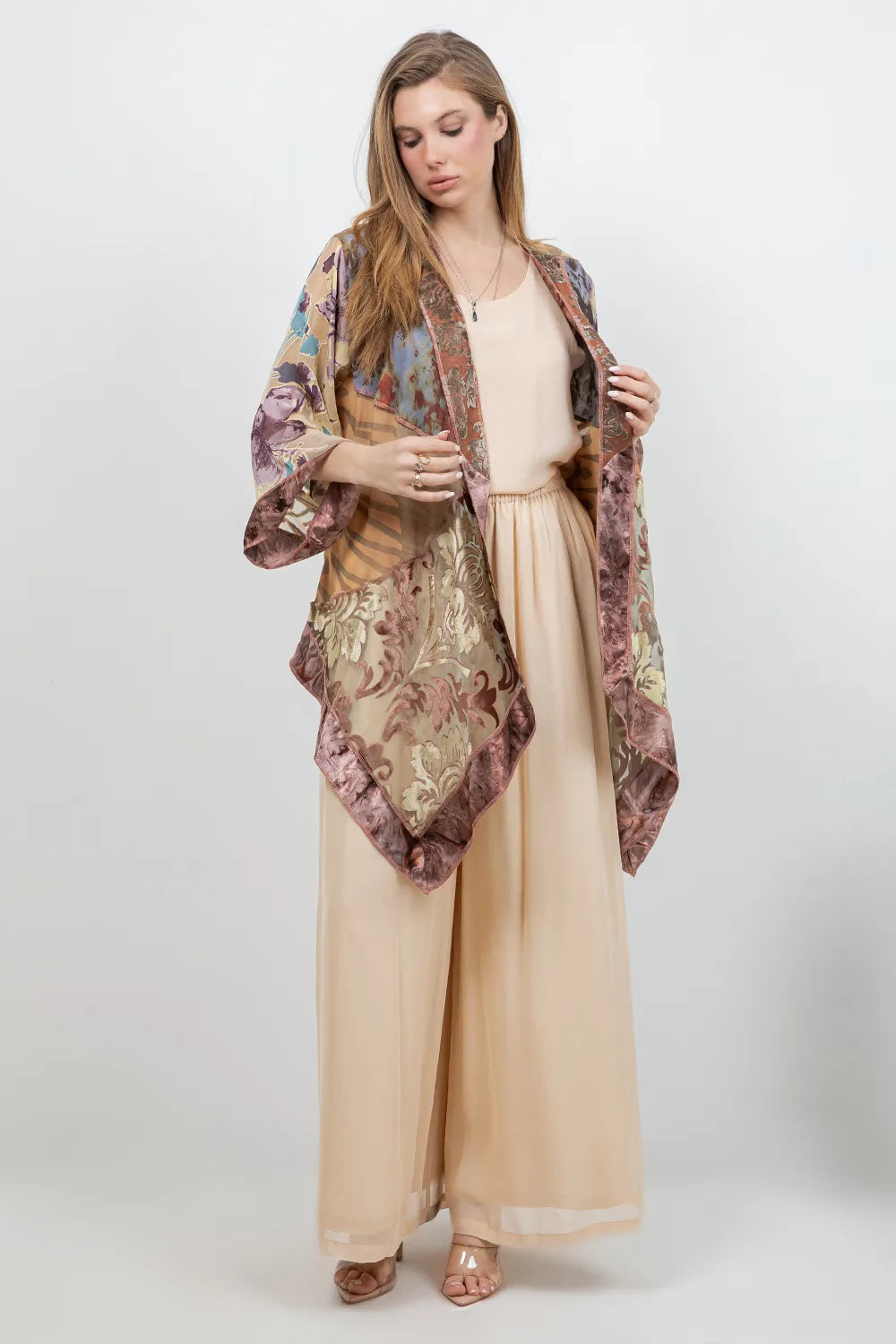 Sterling Style Short Butterfly Jacket - 6199SBJ Champagne