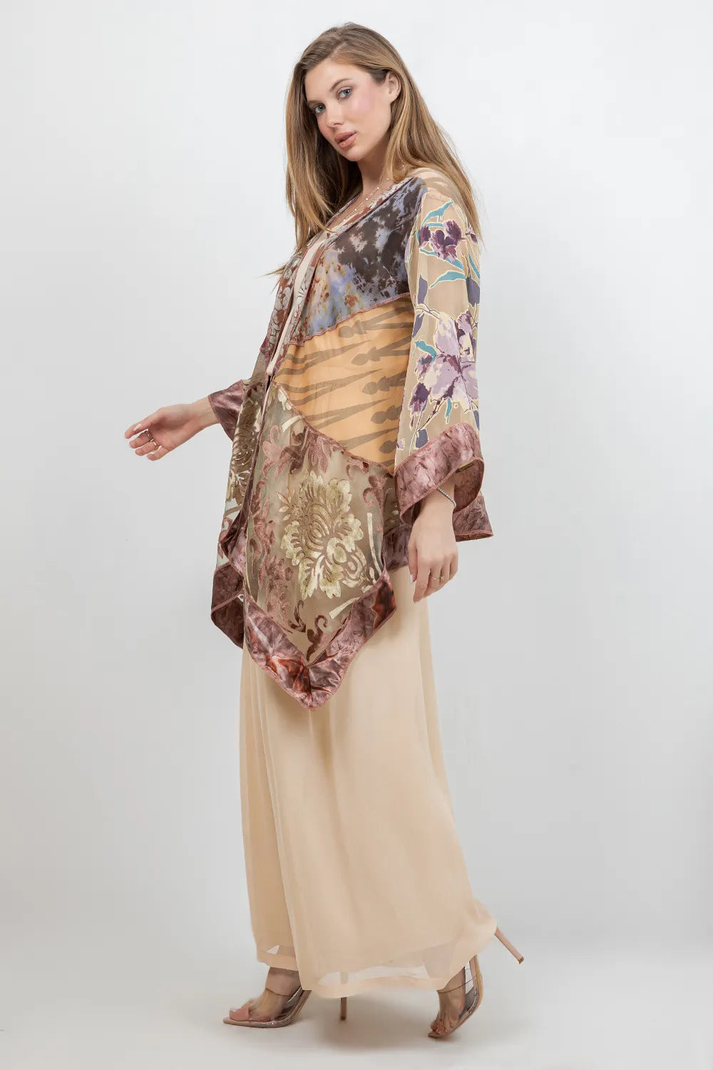 Sterling Style Short Butterfly Jacket - 6199SBJ Champagne