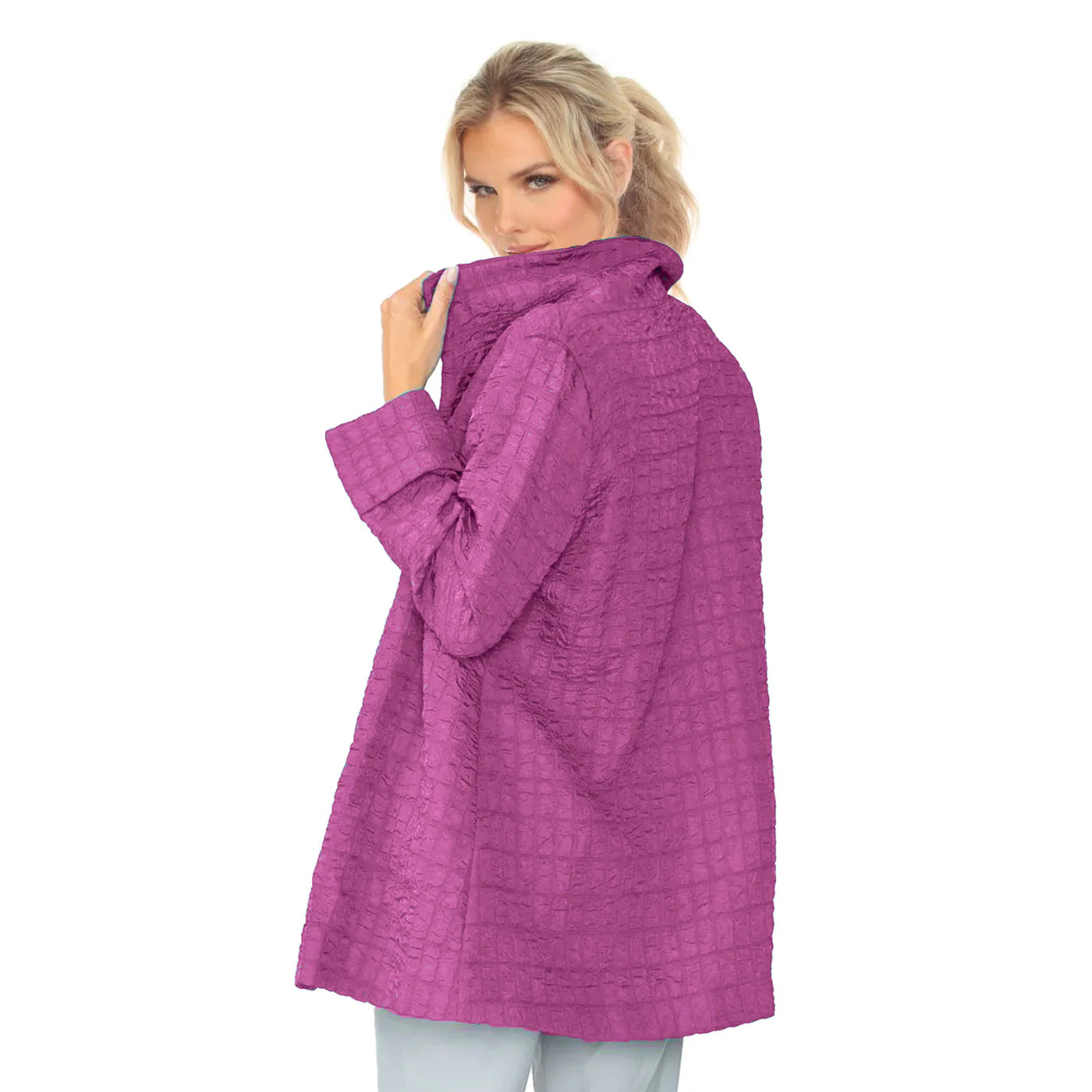 IC COLLECTION Jacket - 6290J - PLUM