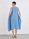 CUT LOOSE - Rayon Parachute Button Bubble Dress