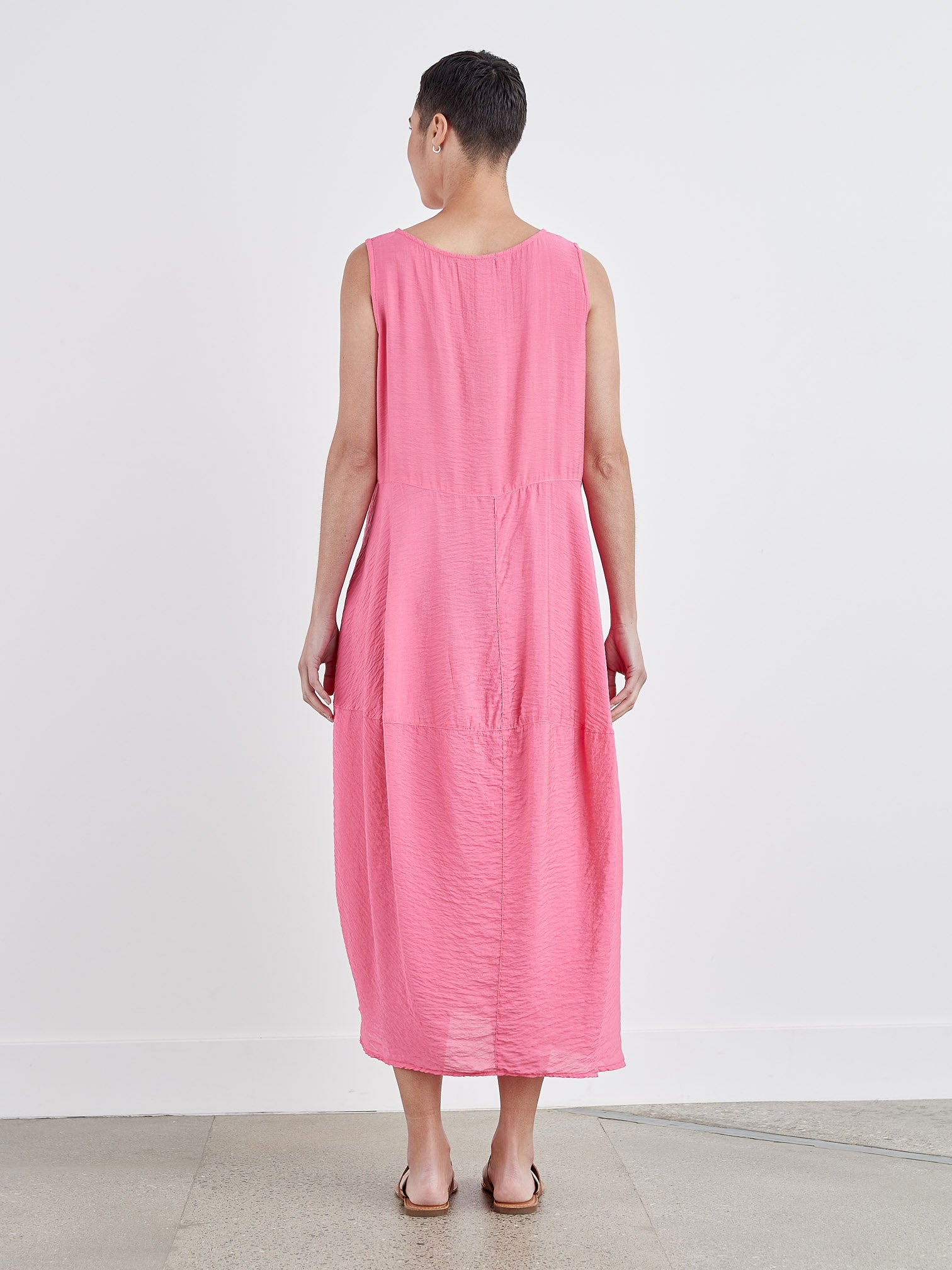 CUT LOOSE - Rayon Parachute Seamed Bubble Dress - 6210317