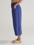 CUT LOOSE - Rayon Parachute Crop Wide Leg Pants - 6212538