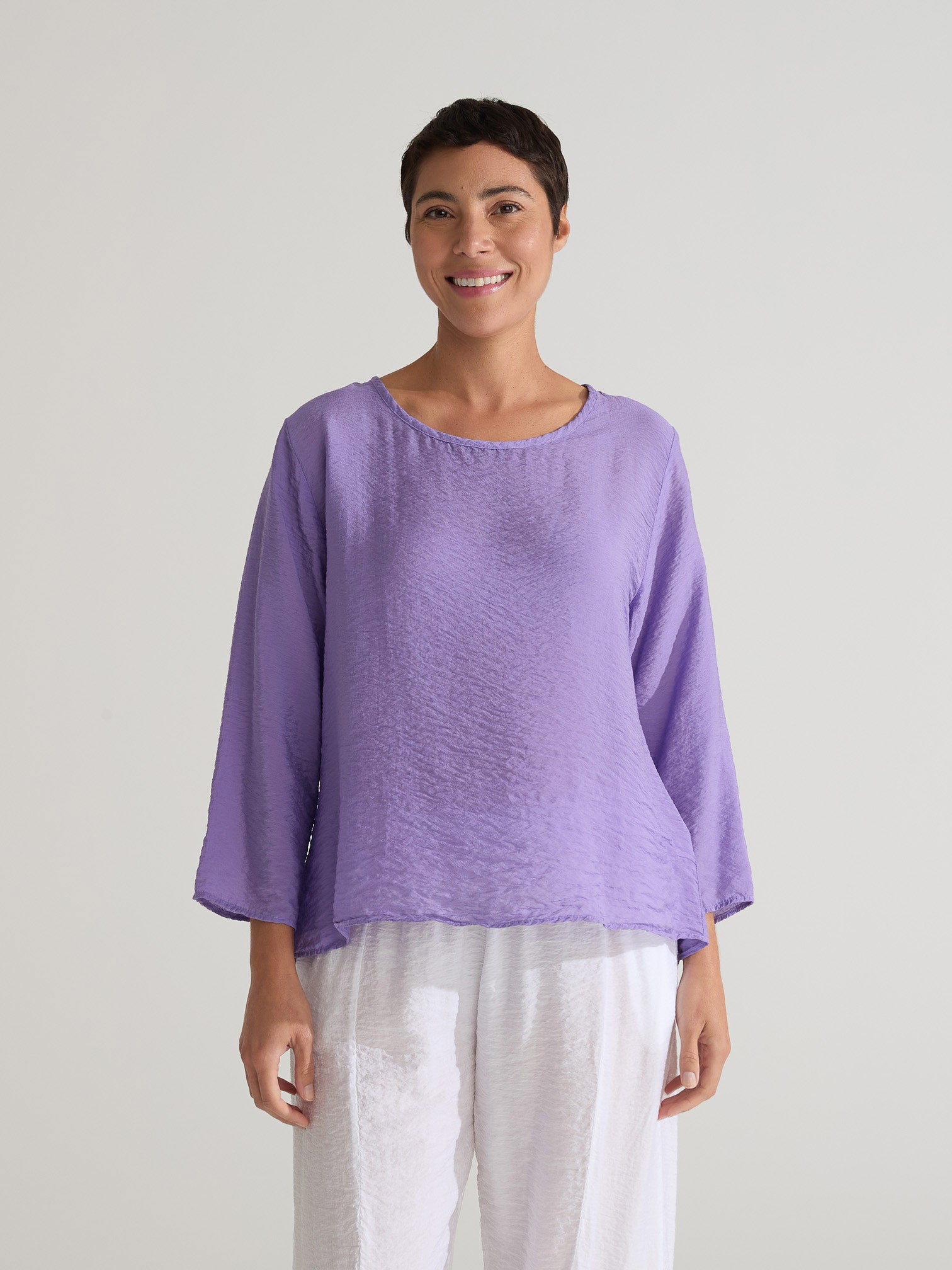 CUT LOOSE - Rayon Parachute 3/4 Split Back - 6217965