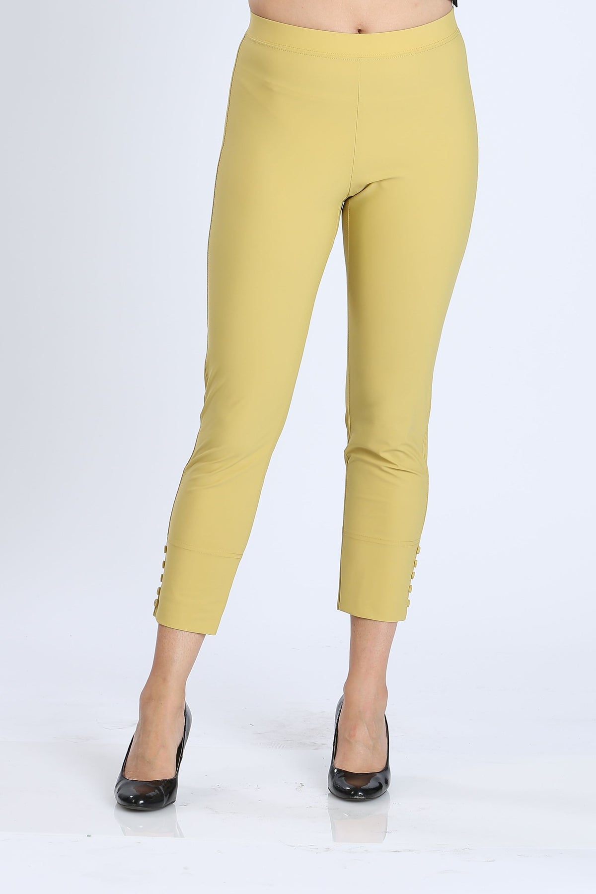 IC COLLECTION Pants - 6266P - MUSTARD