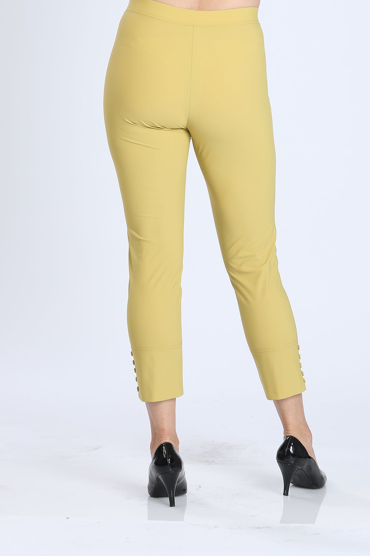 IC COLLECTION Pants - 6266P - MUSTARD