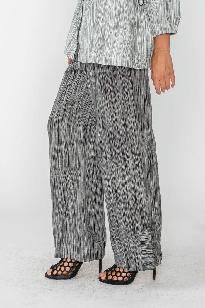 IC COLLECTION Pant- 6277P- BLACK