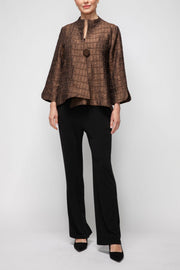 IC COLLECTION Jacket - 6288J - BROWN