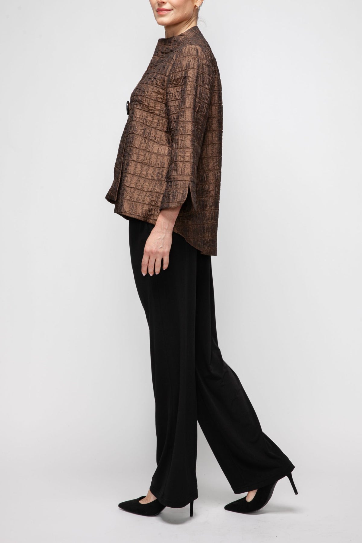 IC COLLECTION Jacket - 6288J - BROWN