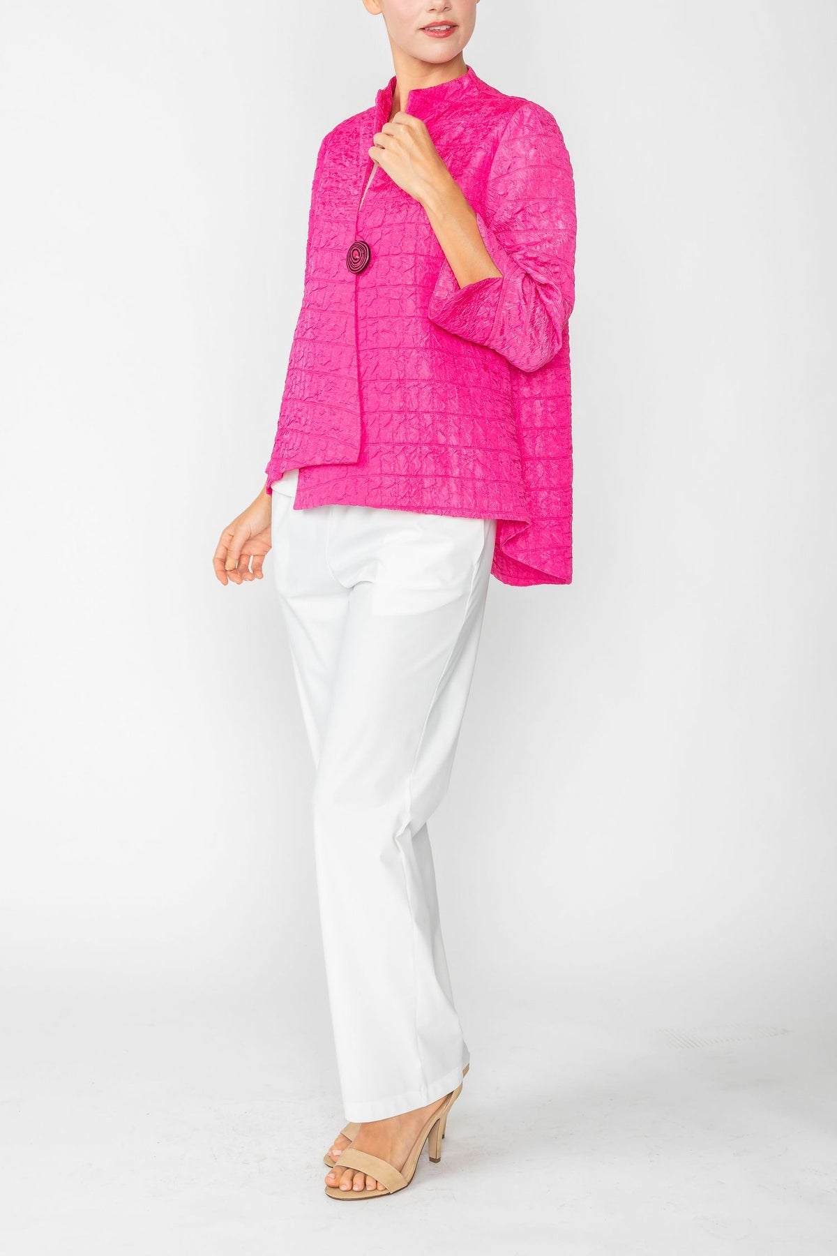 IC COLLECTION Jacket - 6288J - FUCHSIA
