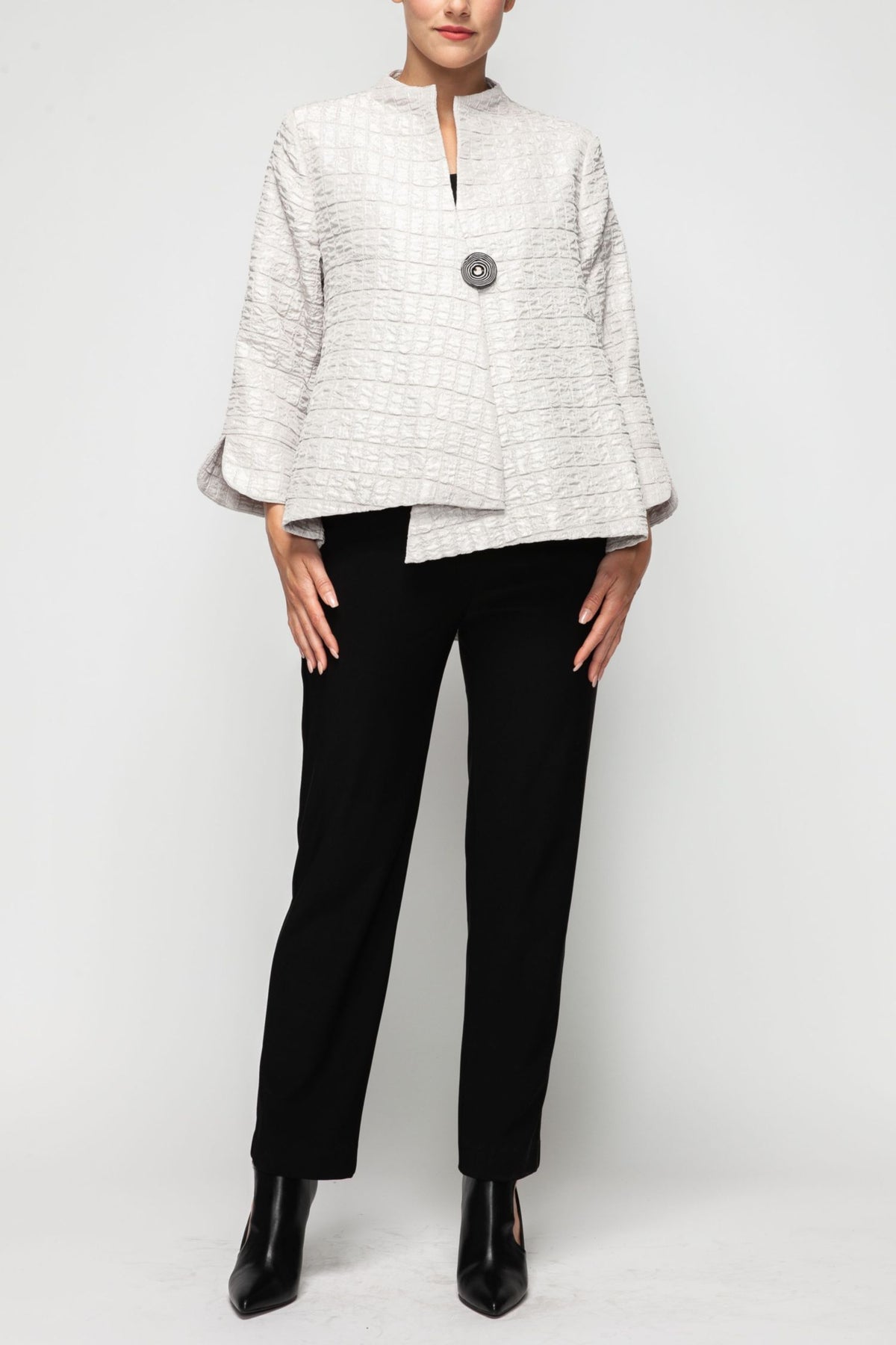 IC COLLECTION Jacket - 6288J - TAUPE