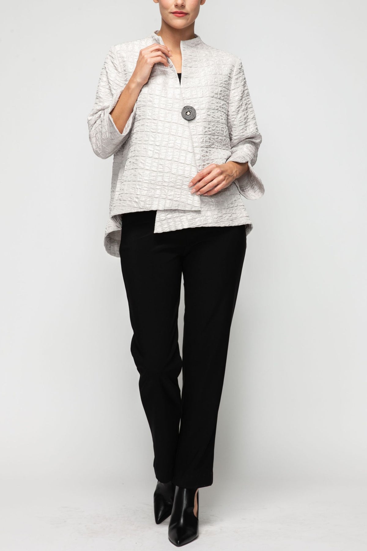 IC COLLECTION Jacket - 6288J - TAUPE
