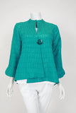 IC COLLECTION Jacket- 6288J - TEAL