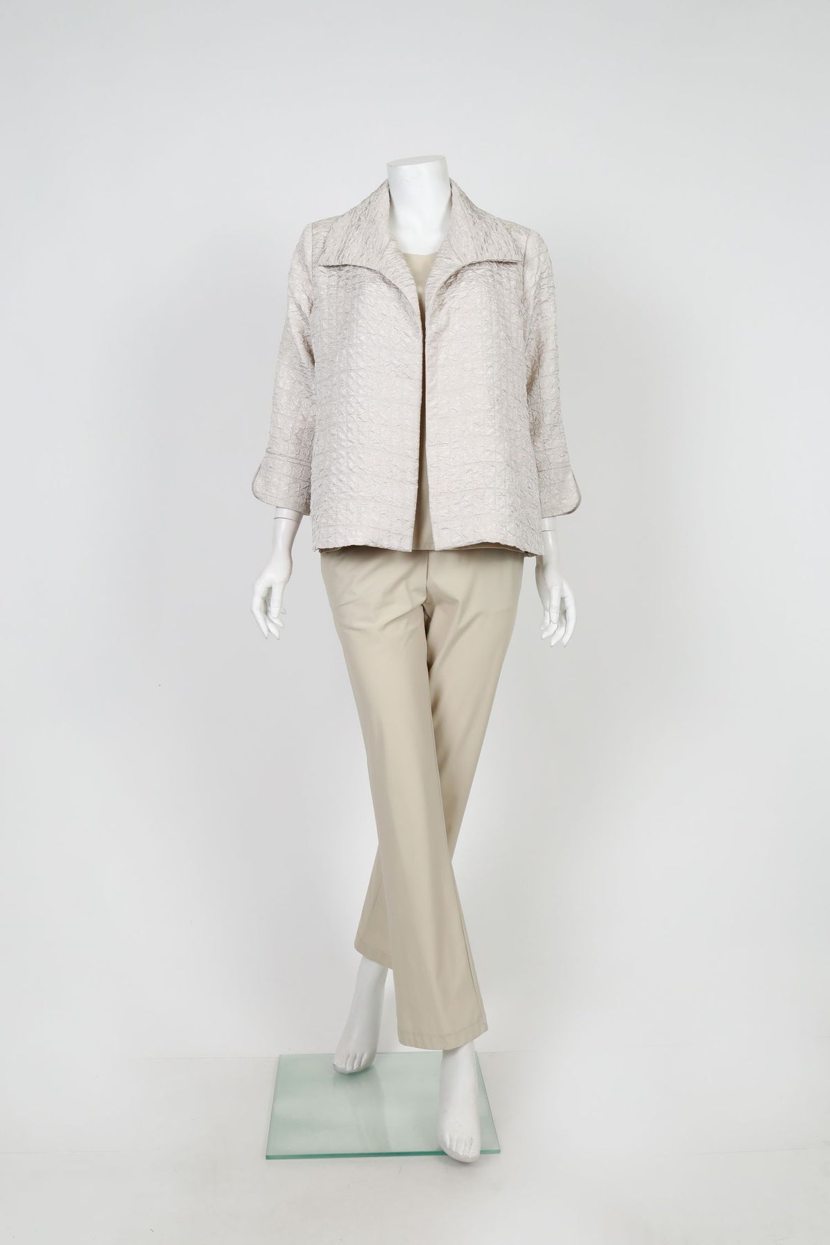 IC COLLECTION Jacket - 6289J - TAUPE