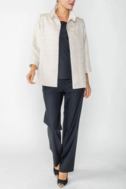 IC COLLECTION Jacket- 6310J- TAUPE