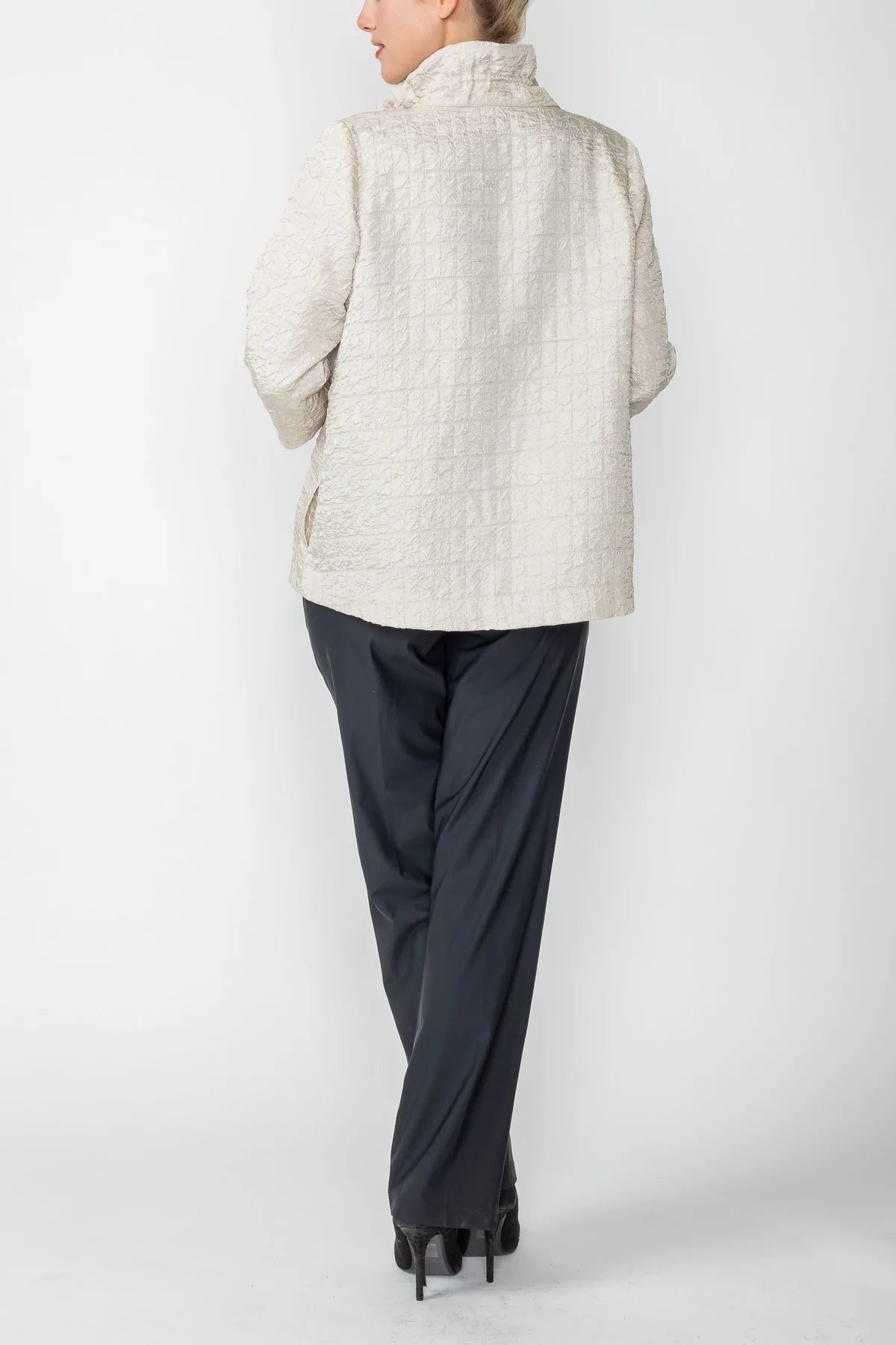 IC COLLECTION Jacket- 6310J- TAUPE