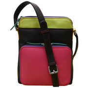 ili New York - SMALL CROSSBODY ORGANIZER - 6330 - Black Brights