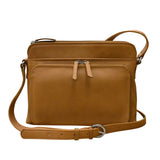 ili New York - CROSSBODY ORGANIZER - 6333 - Antique Saddle