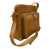 ili New York - CROSSBODY ORGANIZER - 6333 - Antique Saddle