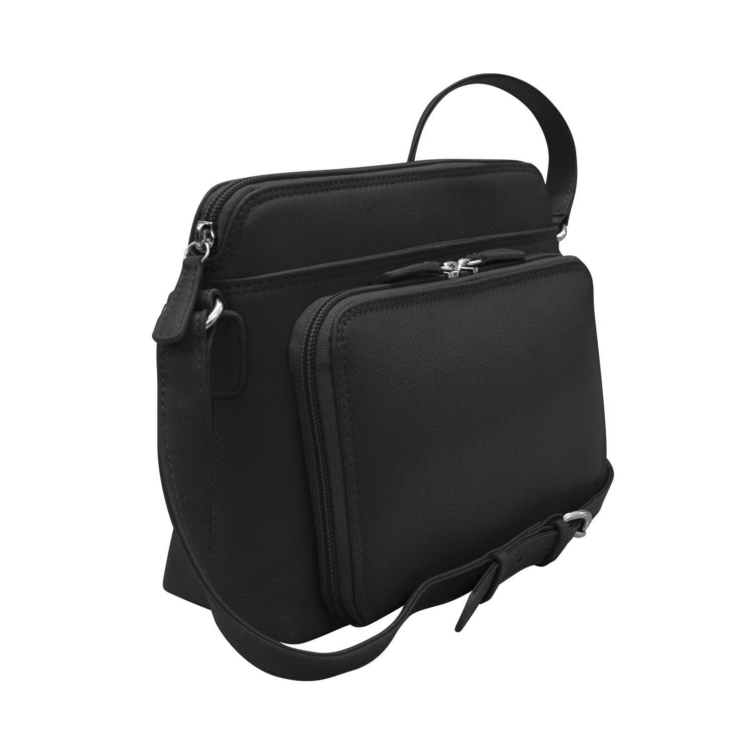 ili New York - CROSSBODY ORGANIZER - 6333 - Black