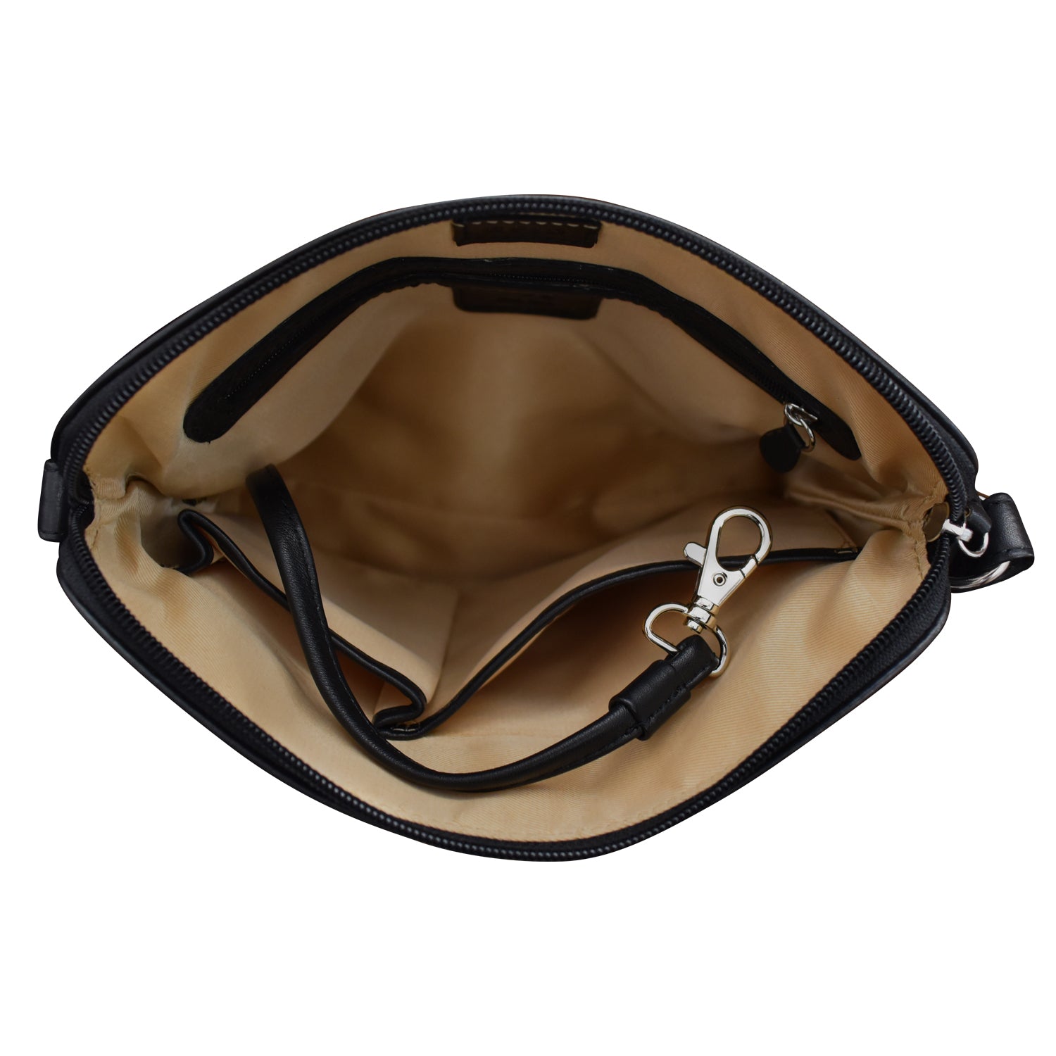 ili New York - CROSSBODY ORGANIZER - 6333 - Black